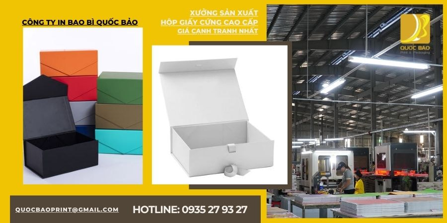 Sản xuất hộp theo yêu cầu: Đáp ứng mọi ý tưởng thiết kế