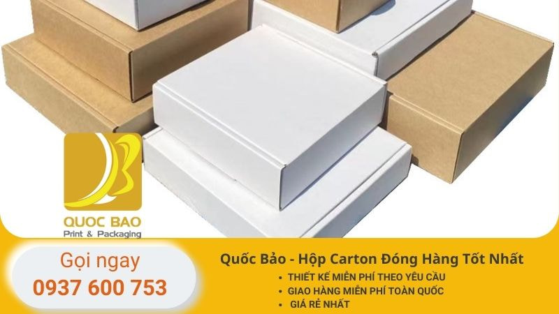 Hộp giấy carton đóng hàng