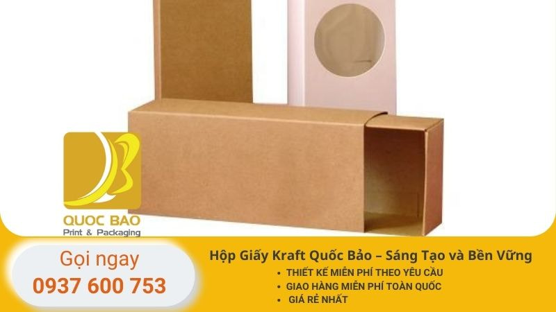 In hộp Giấy Kraft giá rẻ