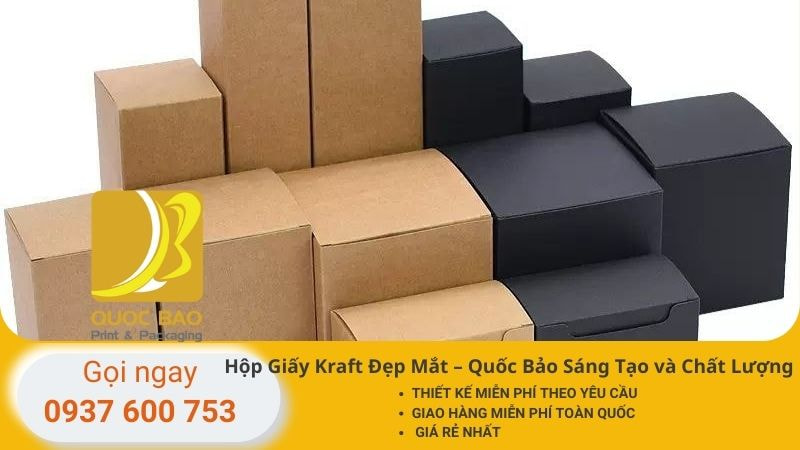 In hộp Giấy Kraft giá rẻ