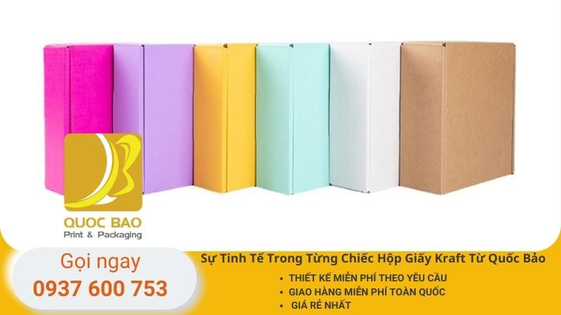 Hộp Giấy Kraft Quốc Bảo – Sự Khác Biệt Tạo Nên Đẳng Cấp