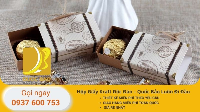 In hộp Giấy Kraft giá rẻ
