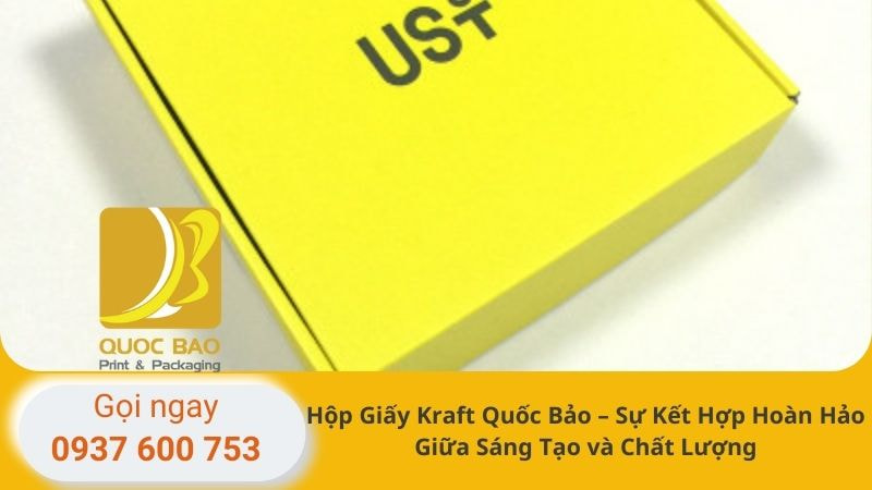 In hộp Giấy Kraft giá rẻ