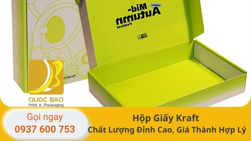 In hộp Giấy Kraft giá rẻ
