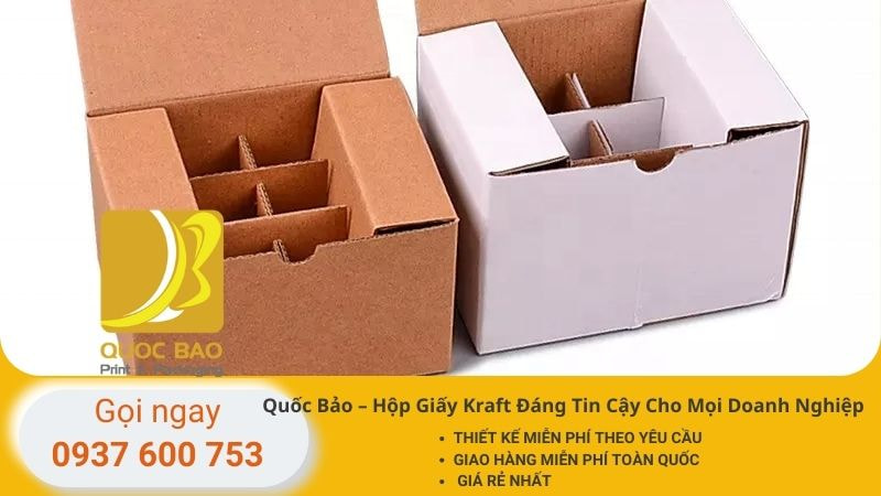 Hộp Giấy Kraft Quốc Bảo – Sự Khác Biệt Tạo Nên Đẳng Cấp