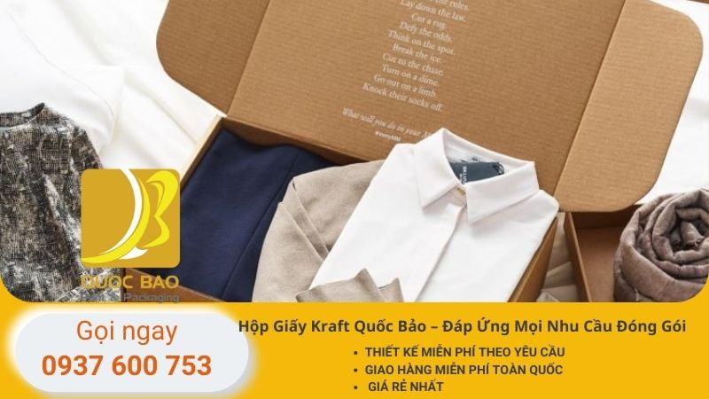 In hộp Giấy Kraft giá rẻ