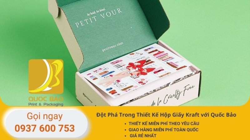 In hộp Giấy Kraft giá rẻ