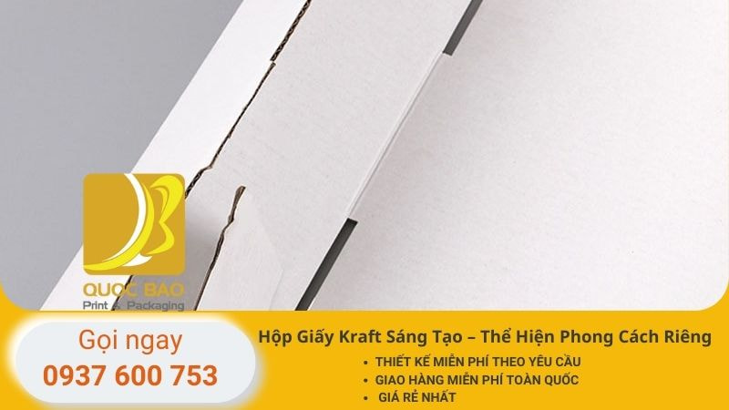 In hộp Giấy Kraft giá rẻ