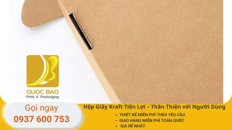 In hộp Giấy Kraft giá rẻ
