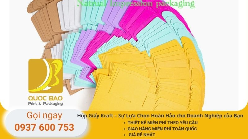 In hộp Giấy Kraft giá rẻ