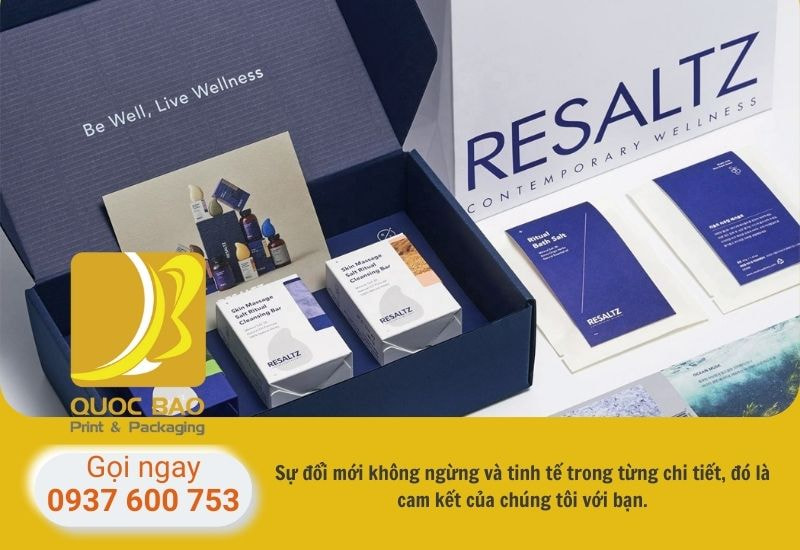 Sản Phẩm Đóng Gói Chất Lượng - Hộp Carton Nắp Gài Quốc Bảo