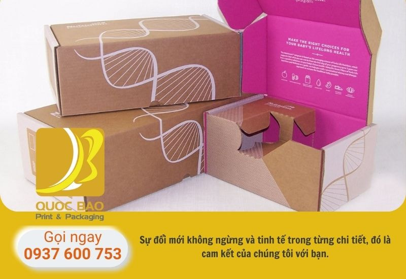 Bảo Vệ Sản Phẩm Toàn Diện - Hộp Carton Nắp Gài Quốc Bảo