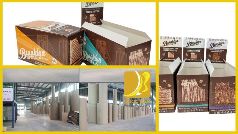 In hộp giấy cao cấp đựng quà tặng Quốc Bảo