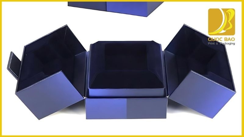 In hộp giấy cao cấp đựng quà tặng Quốc Bảo