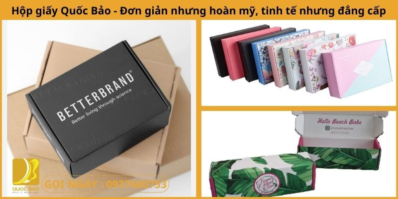 Hộp giấy carton đóng hàng