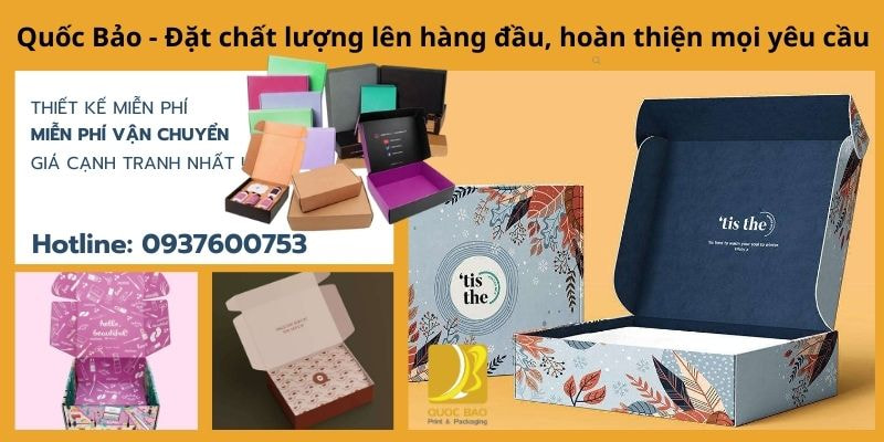 Sang Trọng Và Đẳng Cấp Với Hộp Carton Đựng Quà Quốc Bảo
