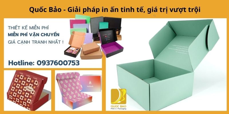 Hộp Carton Đựng Quà Quốc Bảo – Sự Lựa Chọn Hoàn Hảo Cho Mọi Món Quà