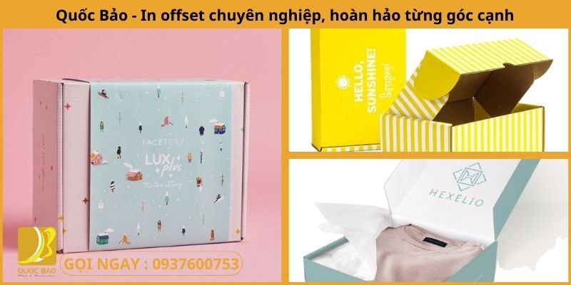 Tinh Tế Từng Chi Tiết Với Hộp Carton Đựng Quà Quốc Bảo