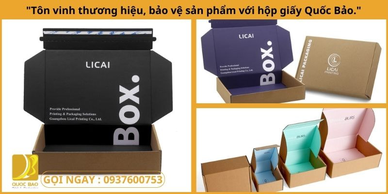 An Tâm Tuyệt Đối Khi Sử Dụng Hộp Carton Đựng Quà Quốc Bảo