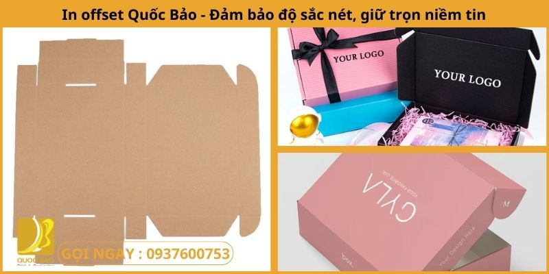 An Tâm Tuyệt Đối Khi Sử Dụng Hộp Carton Đựng Quà Quốc Bảo