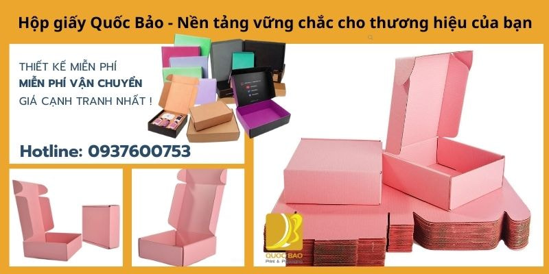 Hoàn Hảo Đến Từng Chi Tiết Với Hộp Carton Đựng Quà Quốc Bảo