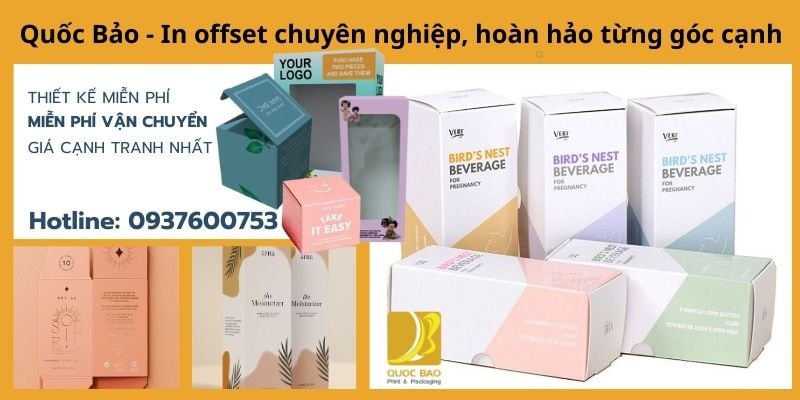 Bảo Quản Và Trình Bày Sản Phẩm Hoàn Hảo Với Hộp Giấy Ivory