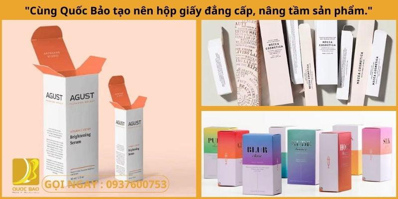 Hộp Giấy Ivory: Giải Pháp Đóng Gói Đem Lại Sự Sang Trọng Cho Mỗi Sản Phẩm