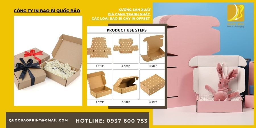 Thùng carton đóng hàng cao cấp – Giải pháp an toàn cho hàng hóa giá trị