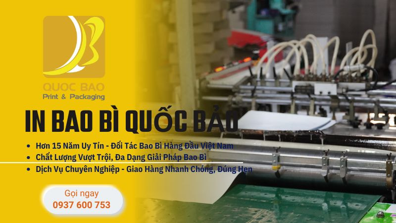 In hộp giấy cao cấp đựng quà tặng Quốc Bảo