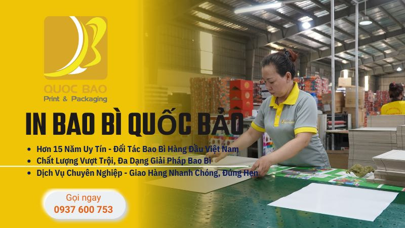 In hộp giấy cao cấp đựng quà tặng Quốc Bảo