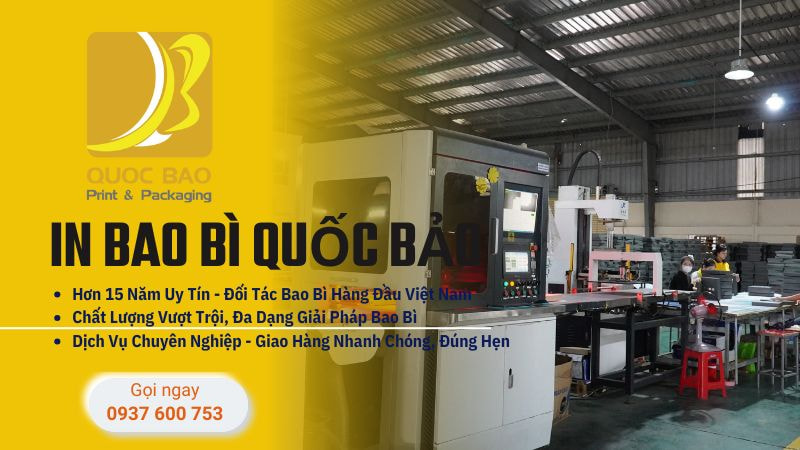 In hộp giấy cao cấp đựng quà tặng Quốc Bảo