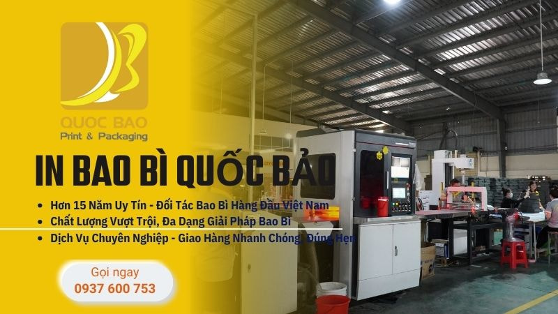 In hộp giấy cao cấp đựng quà tặng Quốc Bảo