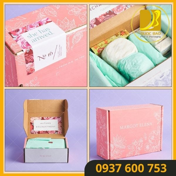 Thể Hiện Tình Cảm Qua Hộp Carton Đựng Quà Quốc Bảo