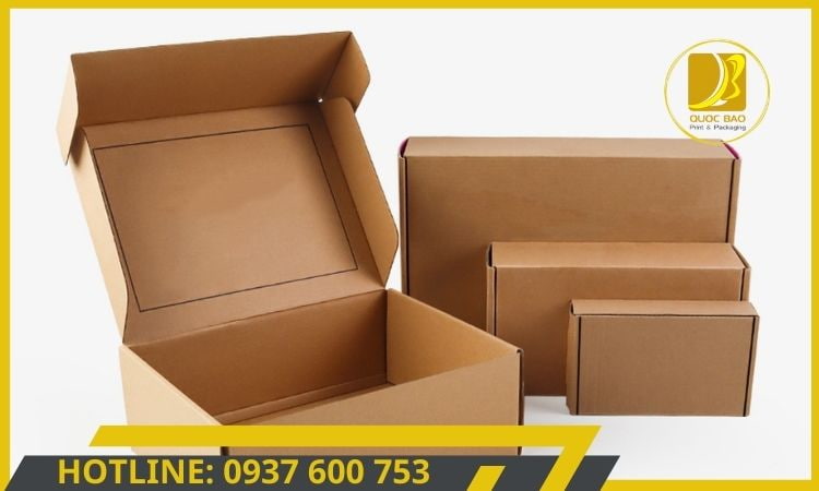 Hộp carton nắp gài