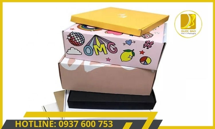 Hộp giấy carton đóng hàng với công nghệ in hiện đại tạo nên giá trị hình ảnh thương hiệu sản phẩm của bạn