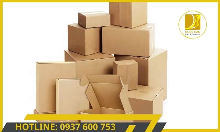 Hộp giấy carton đóng hàng với công nghệ in hiện đại tạo nên giá trị hình ảnh thương hiệu sản phẩm của bạn