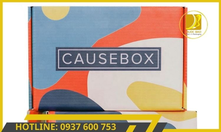 Hộp giấy carton đóng hàng giúp quảng bá thương hiệu với in logo.