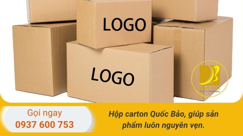 Hộp giấy carton đóng hàng có thể xếp gọn dễ dàng lưu trữ.