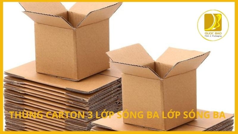 Hộp giấy carton đóng hàng chất lượng cao