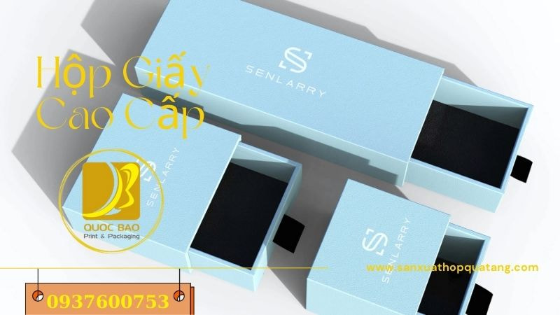 In hộp giấy giá rẻ cho sản phẩm thời trang – Sự lựa chọn thông minh