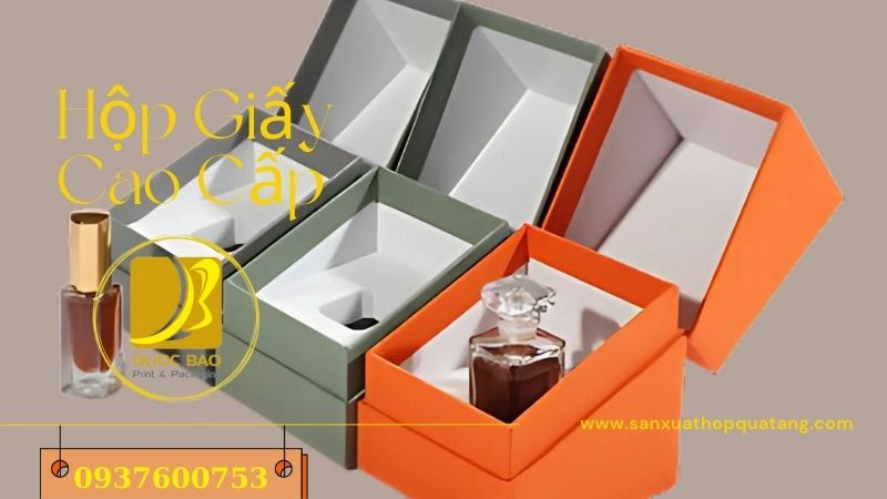 In hộp cứng số lượng ít: Đẹp mắt, tinh tế, giá hợp lý