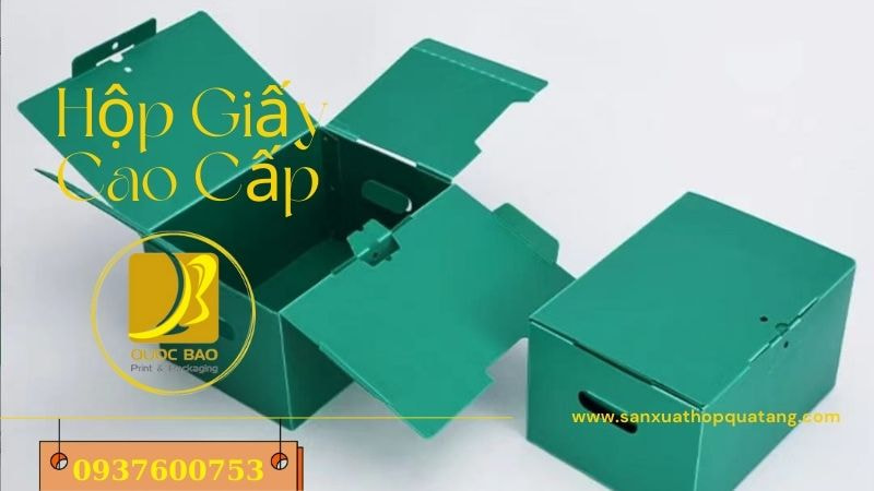 In hộp cứng cao cấp – Lựa chọn hoàn hảo cho sản phẩm sang trọng