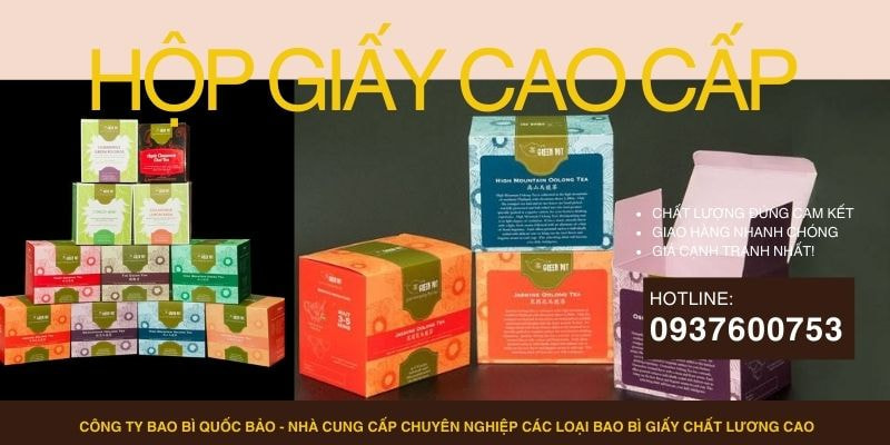 In hộp cứng số lượng ít: Đẹp mắt, tinh tế, giá hợp lý