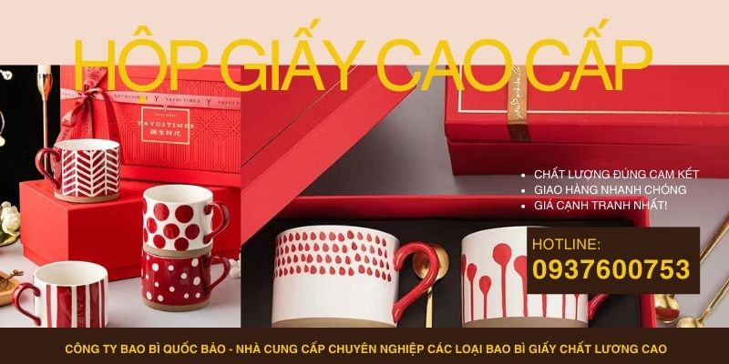 Hộp Đựng Quà Cao Cấp – Sản Xuất Bao Bì Giấy Cho Quà Tặng Doanh Nghiệp và Cá Nhân