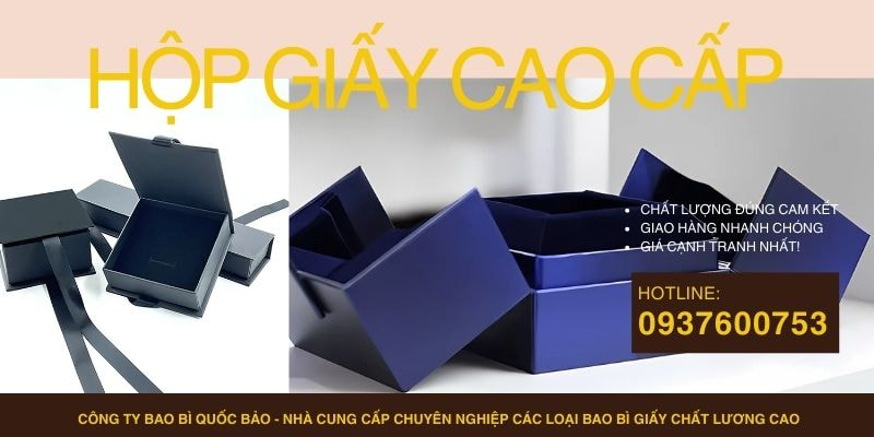 Hộp đựng quà cao cấp – Bảo vệ quà tặng của bạn và nâng cao giá trị thương hiệu