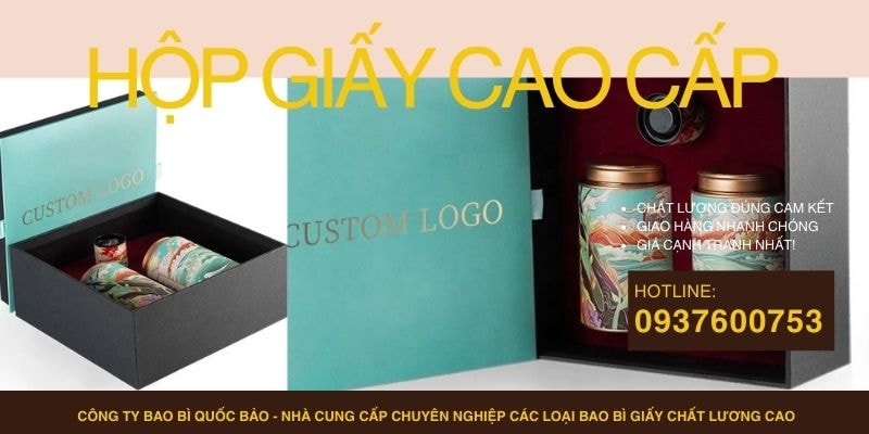 Hộp đựng quà cao cấp – Bảo vệ quà tặng của bạn và nâng cao giá trị thương hiệu
