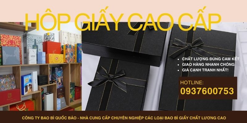 Sản xuất hộp theo yêu cầu số lượng ít – Dịch vụ nhanh, chất lượng cao