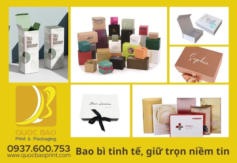 In Hộp Quà Tết Tại Xưởng Sản Xuất Quốc Bảo: Đảm Bảo Chất Lượng, Giá Tốt Nhất