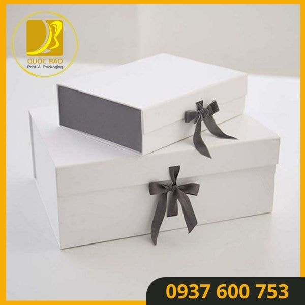 Chọn Hộp giấy đựng quà Tết 2025 để gửi gắm sự tri ân tinh tế