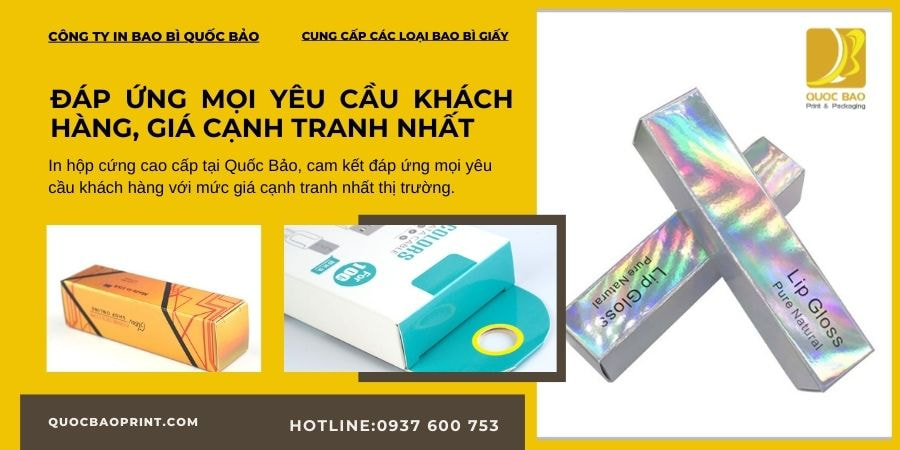 In Hộp Cứng Cao Cấp – Biến Sản Phẩm Thành Món Quà Nghệ Thuật